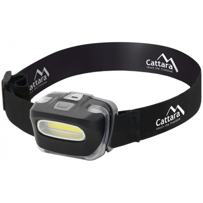 Čelovka HORNET 130lm COB Cattara 3xAAA