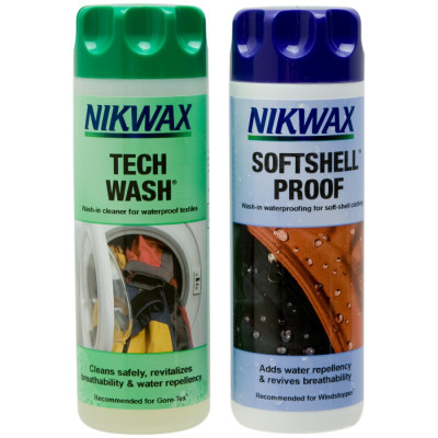 Impregnační set Nikwax Tech Wash + Soft Shell Proof