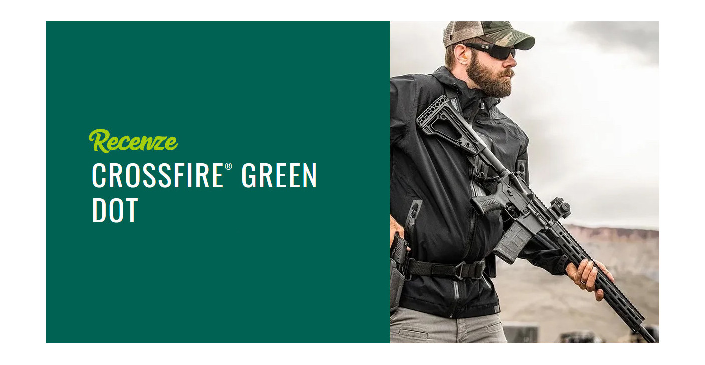 Vortex Crossfire Green Dot – kolimátor se zelenou tečkou | recenze