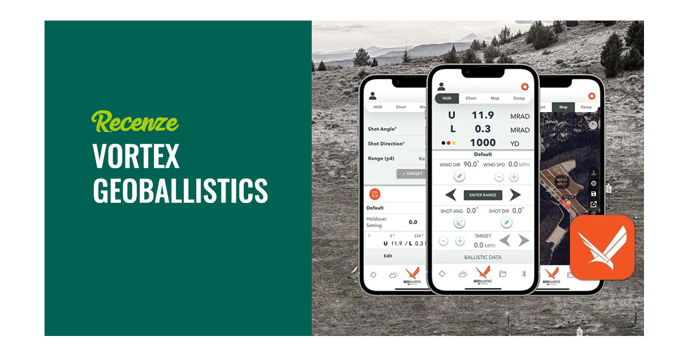 Vortex GeoBallistics recenze: balistická aplikace pro střelce, lovce i long range