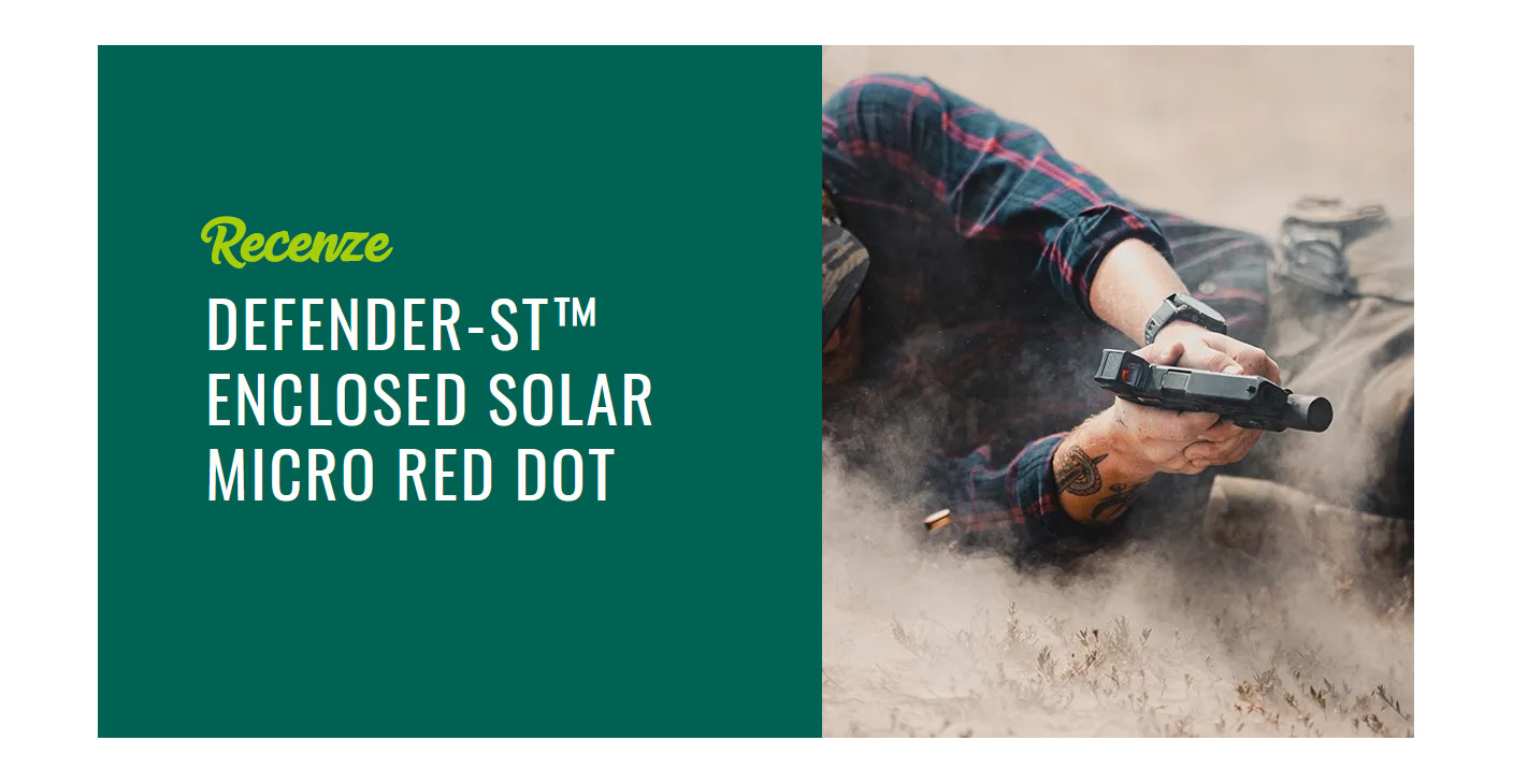 Vortex Defender-ST Solar Enclosed: Recenze pistolového kolimátoru